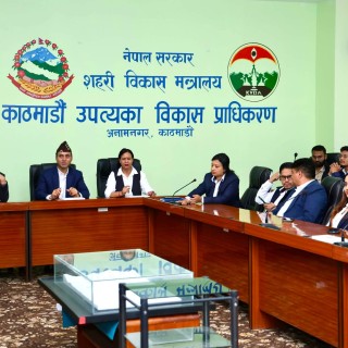 काठमाडौँ उपत्यका विकास प्राधिकरणको नव-नियुक्त विकास आयुक्त आ. सुरज शाक्यज्युको पदबहाली
